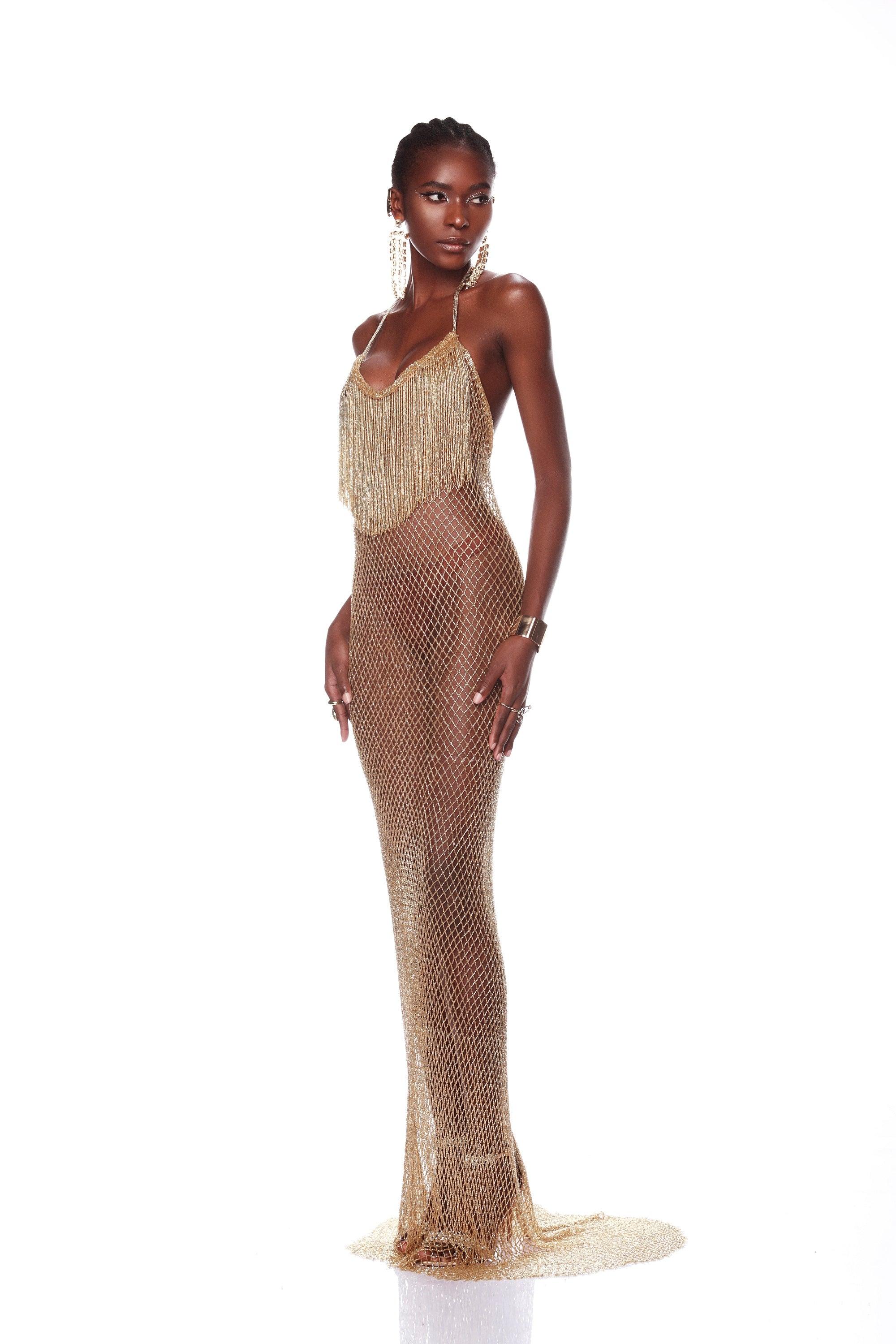 Ashanti Gold Gown - Pre Order - BRONX AND BANCO