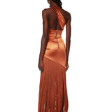 Bali Copper Maxi Dress - Pre Order - BRONX AND BANCO