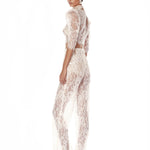 Capri Blanc Lace Pants - Pre Order - BRONX AND BANCO