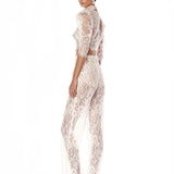 Capri Blanc Lace Pants - Pre Order - BRONX AND BANCO