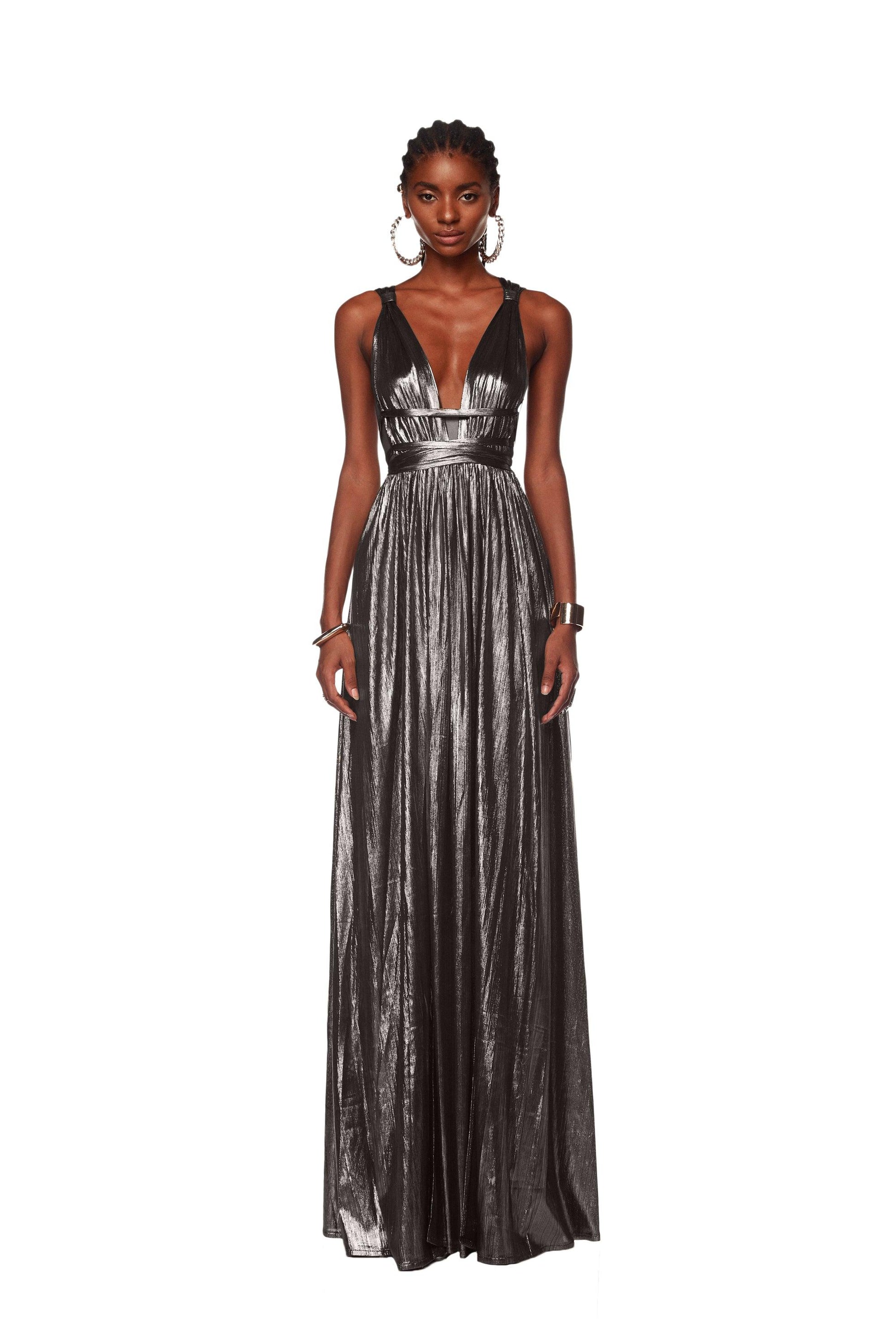 Goddess Silver Gown - BRONX AND BANCO