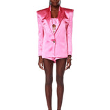 Capri Electric Pink Blazer - Pre Order - BRONX AND BANCO