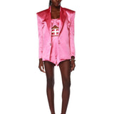 Capri Electric Pink Blazer - Pre Order - BRONX AND BANCO