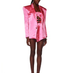 Capri Electric Pink Blazer - Pre Order - BRONX AND BANCO