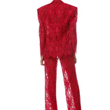 Capri Fuchsia Lace Blazer - Pre Order - BRONX AND BANCO