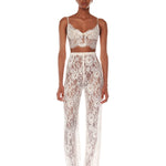 Capri Blanc Lace Pants - Pre Order - BRONX AND BANCO