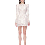 Casey White Lace Mini Dress - BRONX AND BANCO