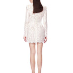 Casey White Lace Mini Dress - BRONX AND BANCO