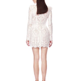 Casey White Lace Mini Dress - BRONX AND BANCO