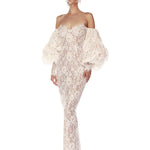 Colette Blanc Off the Shoulder Gown - Pre Order - BRONX AND BANCO