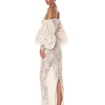 Colette Blanc Off the Shoulder Gown - Pre Order - BRONX AND BANCO