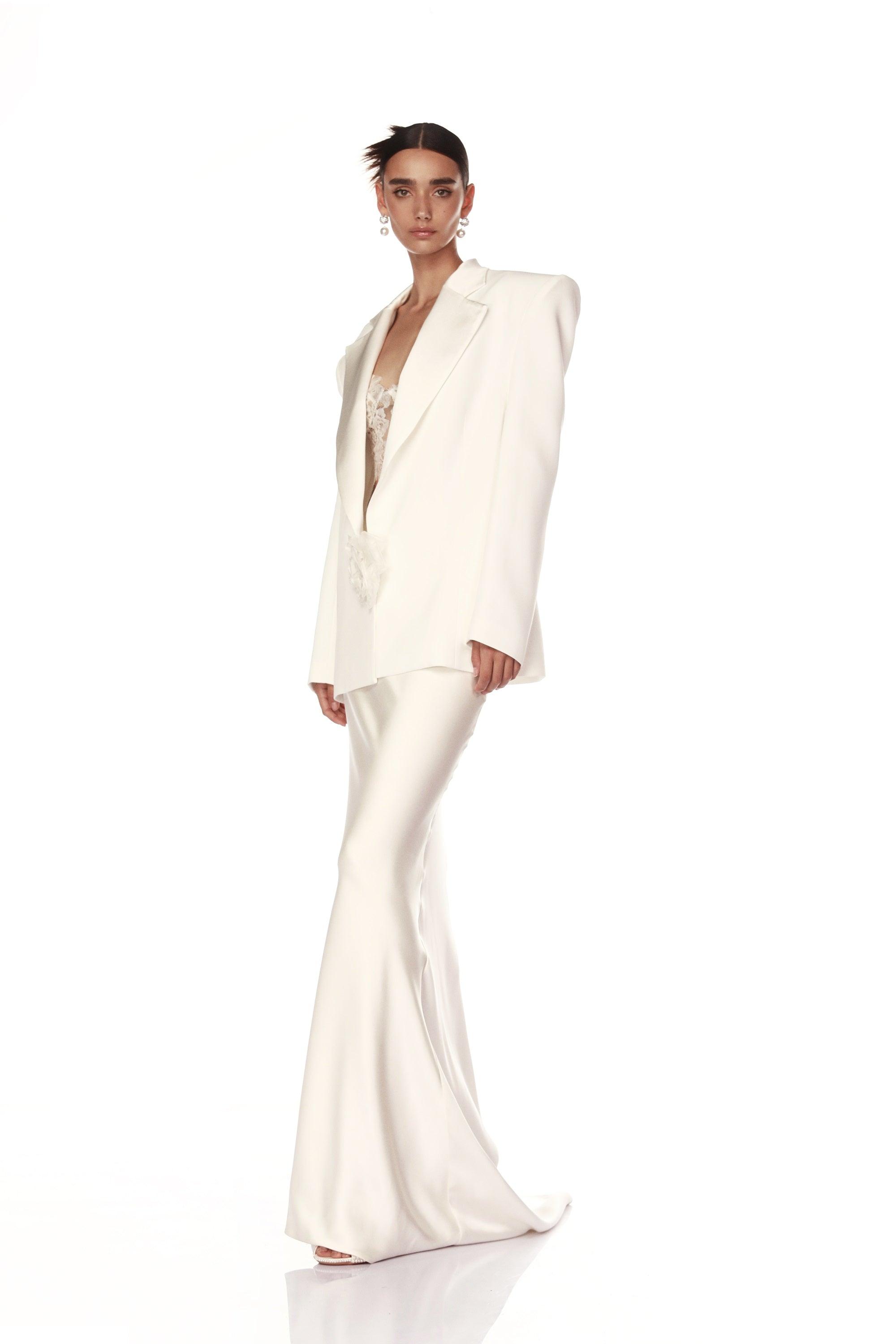 Cosette Blanc Blazer - Pre Order - BRONX AND BANCO