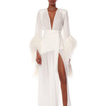 Geisha Blanc Maxi Dress - Pre Order - BRONX AND BANCO