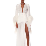 Geisha Blanc Maxi Dress - Pre Order - BRONX AND BANCO