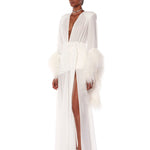 Geisha Blanc Maxi Dress - Pre Order - BRONX AND BANCO