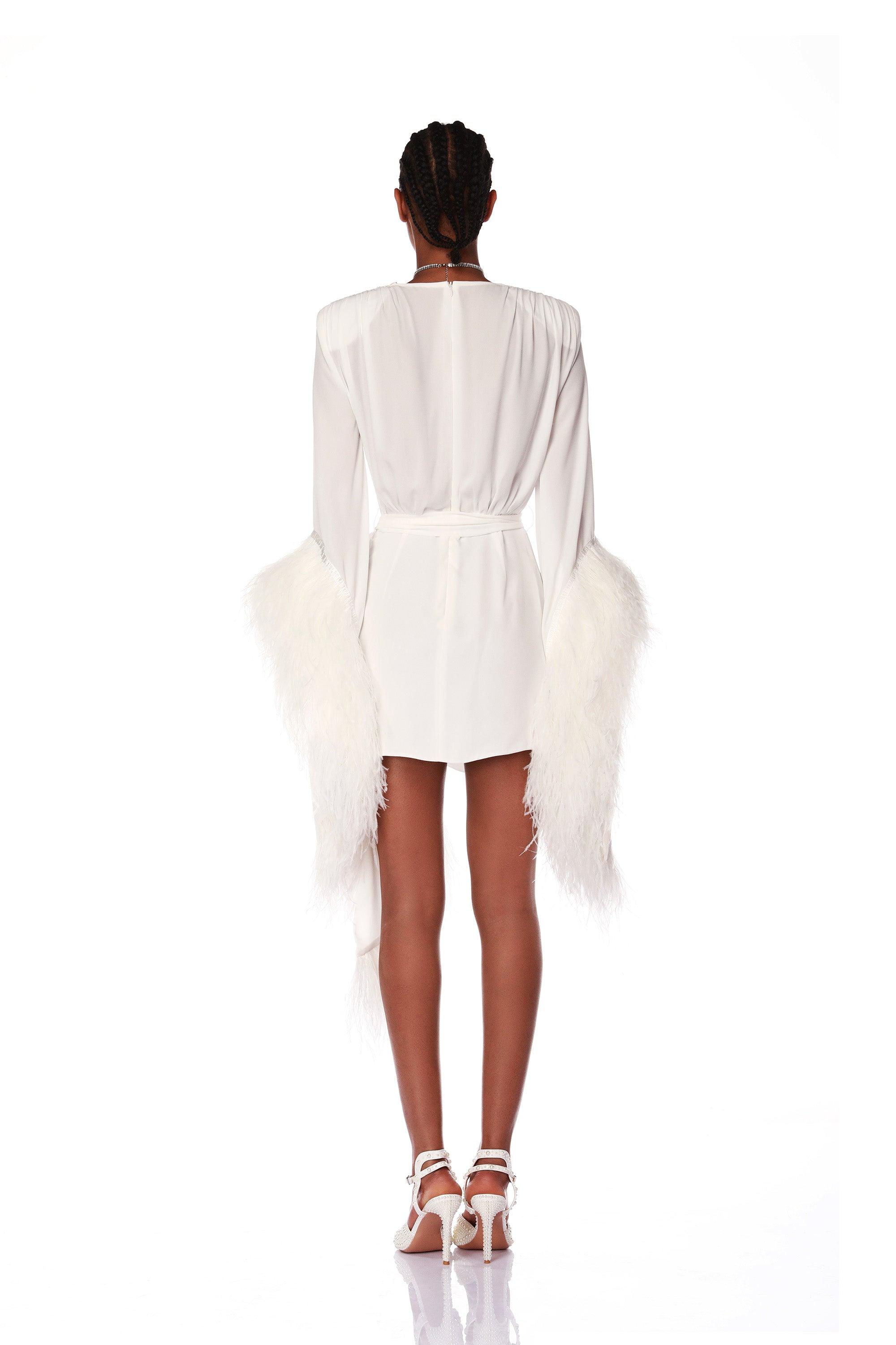 Geisha Blanc Mini Dress - Pre Order - BRONX AND BANCO