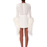 Geisha Blanc Mini Dress - Sample