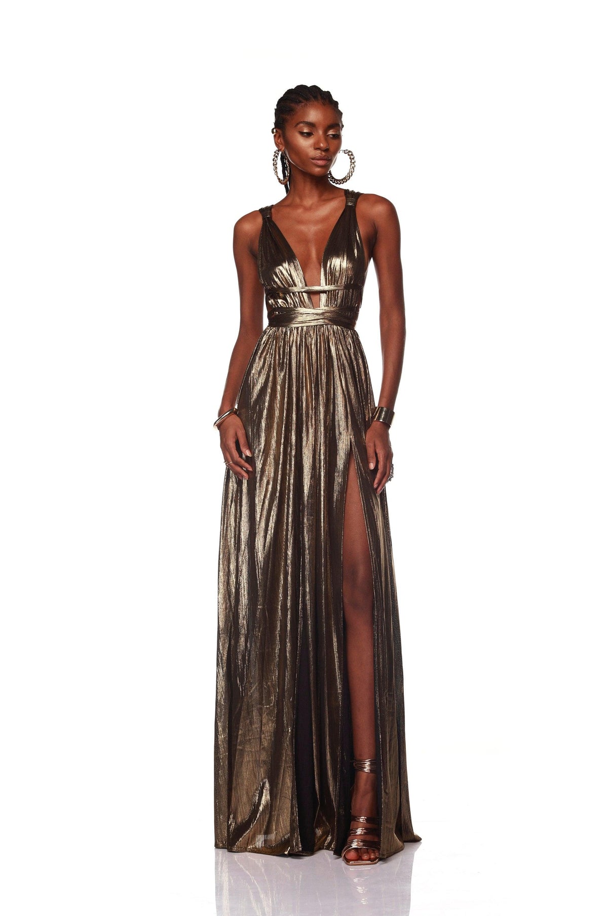 Goddess Gold Gown - Bronx and Banco - Free Shipping – BRONX AND BANCO