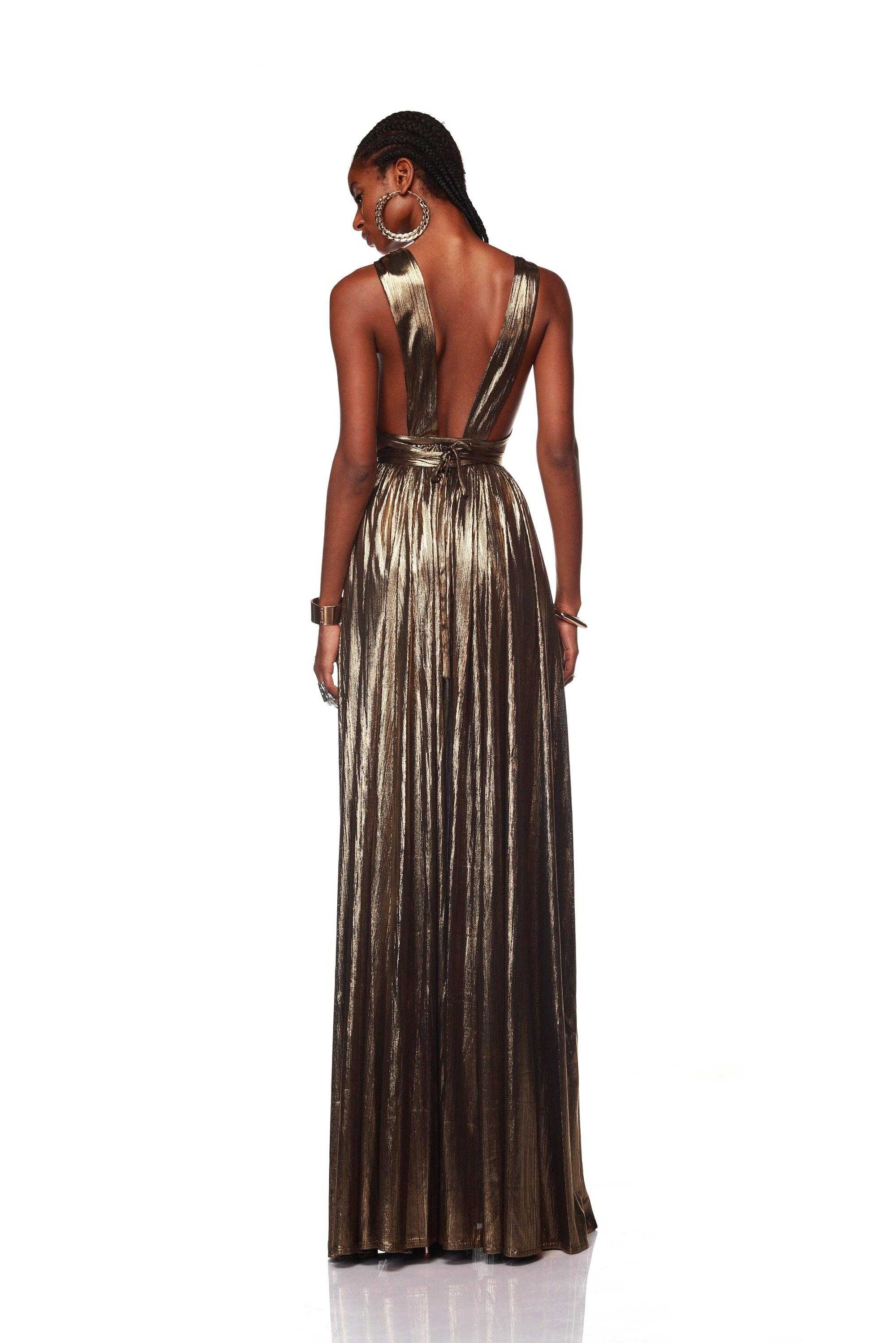 Goddess Gold Gown - Pre Order - BRONX AND BANCO