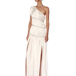 Grecian Blanc One Shoulder Gown - Pre Order - BRONX AND BANCO