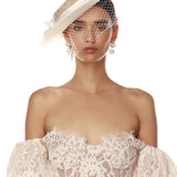 Bridal Boater Hat