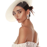 Bridal Boater Hat