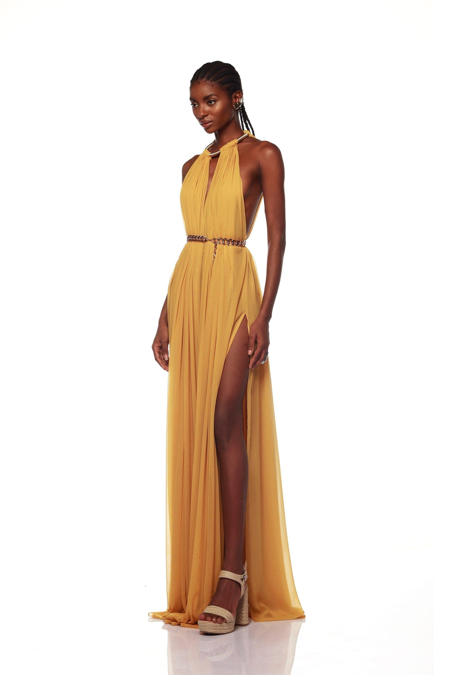 Japera Mustard Gown - BRONX AND BANCO