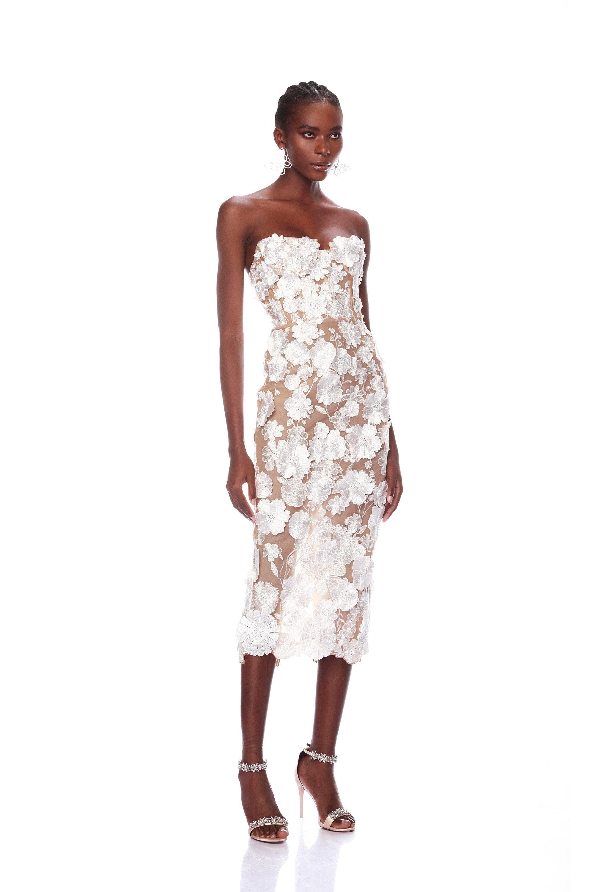 Buy Beyza Cotton Midi Dress for Women Online in India | a la mode