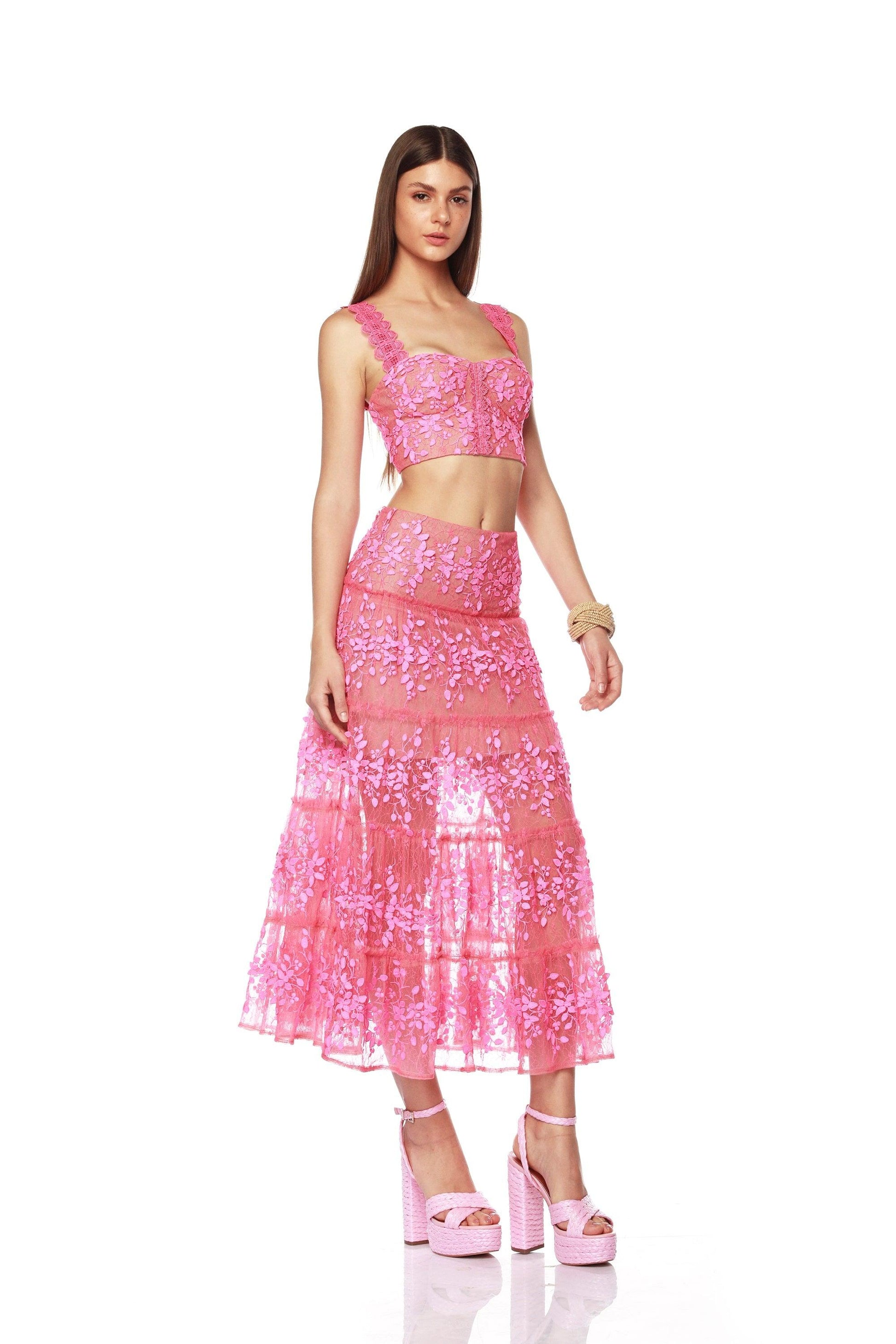 Megan Hot Pink Two Piece Set - Pre Order - BRONX AND BANCO