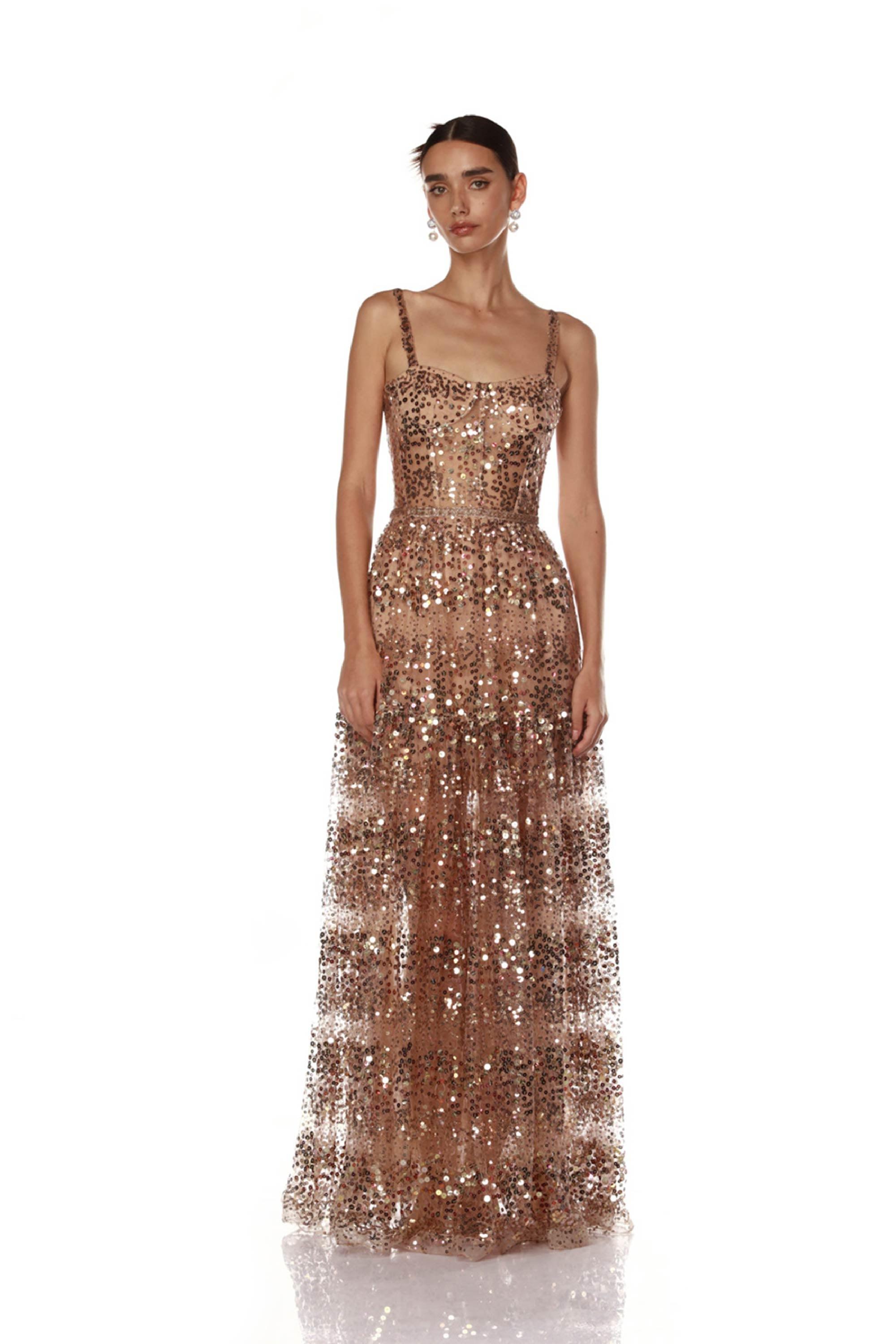 Gold Designer Dress for Any Occasion | NewYorkDress