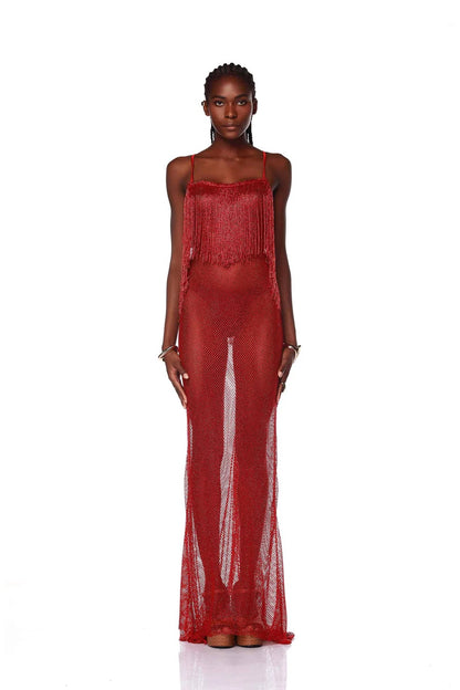 Ashanti Red Gown