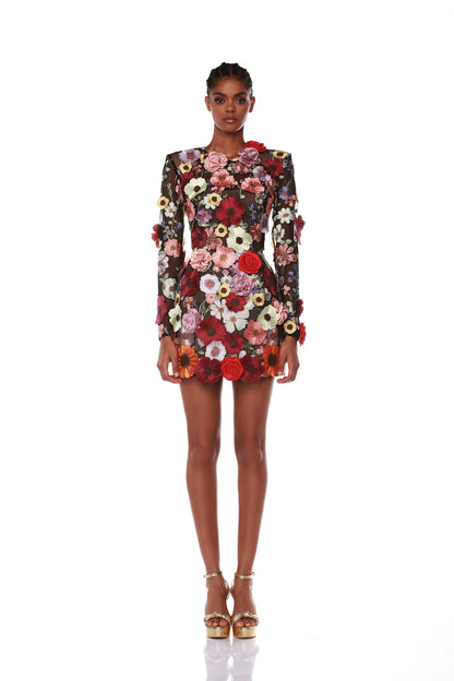 Bouquet Maraya Long Sleeve Dress – BRONX AND BANCO