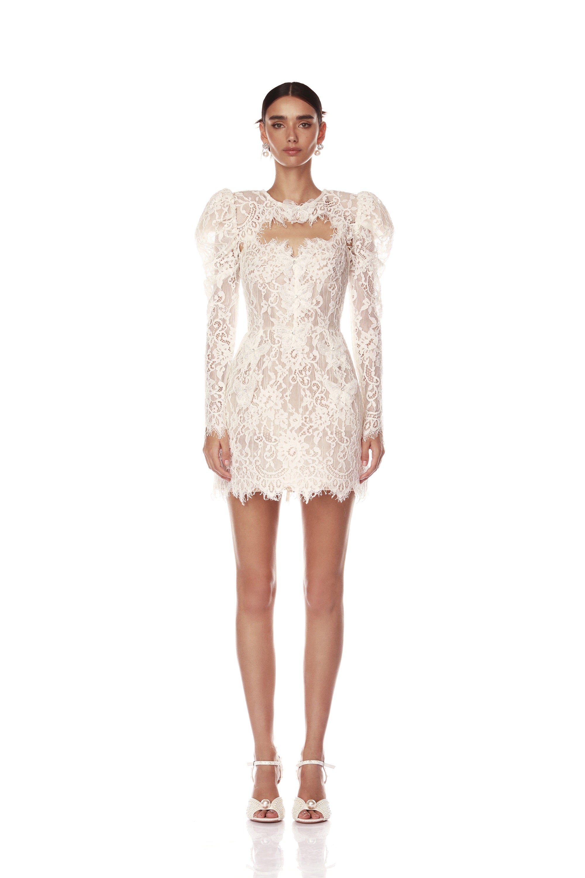 Bronx and banco on sale white lace dress