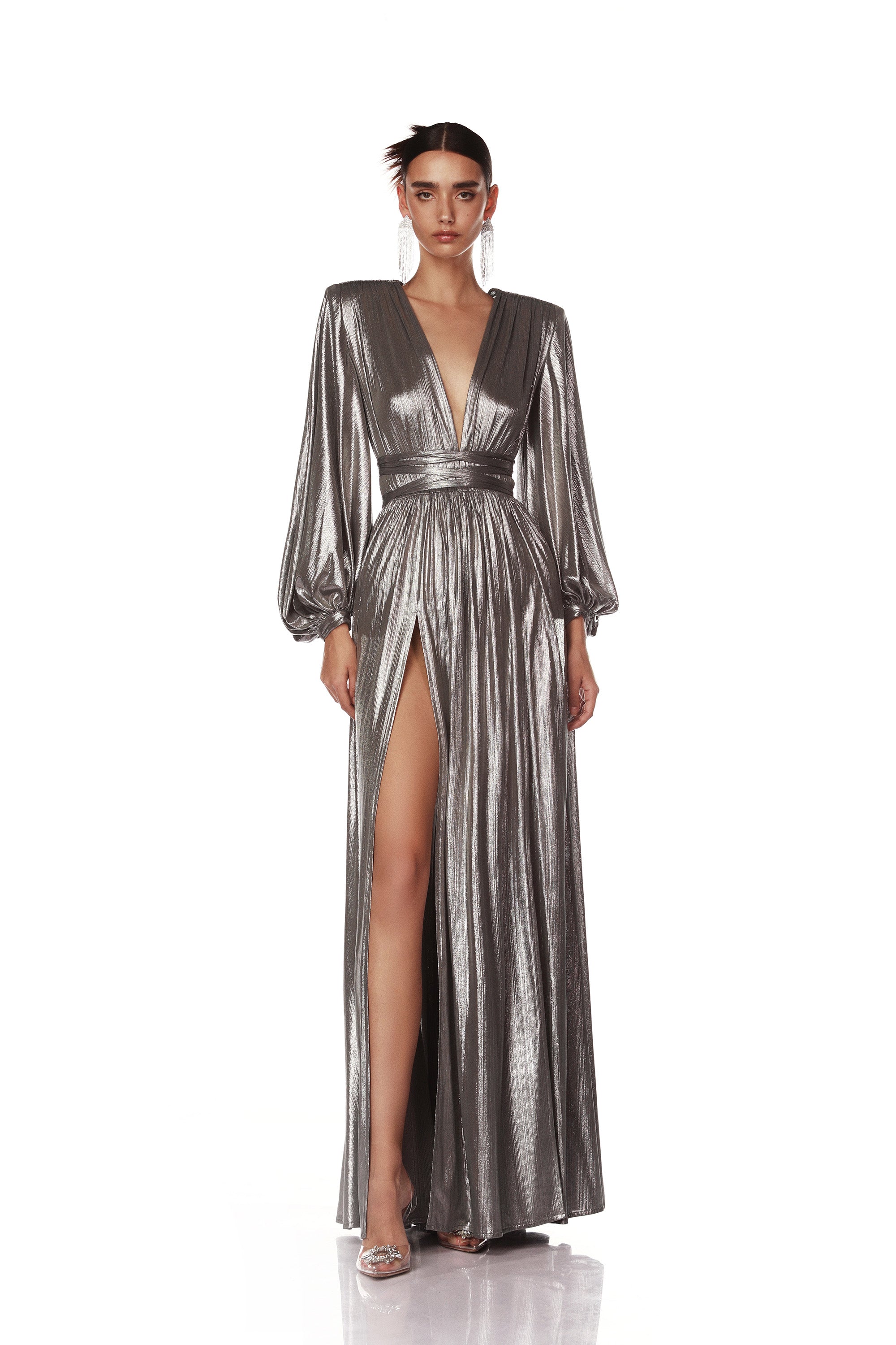 Zoe Silver Gown – BRONX AND BANCO