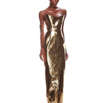 Stallion Gold Maxi Dress - Pre Order - BRONX AND BANCO