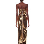 Stallion Gold Maxi Dress - Pre Order - BRONX AND BANCO