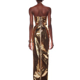 Stallion Gold Maxi Dress - Pre Order - BRONX AND BANCO