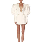 Stella Blanc Blazer Dress - Pre Order - BRONX AND BANCO