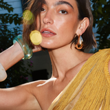 Luna Gold Teardrop Earrings