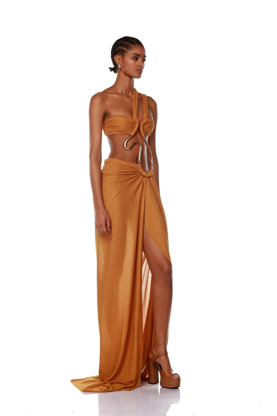 Tetra Mustard Gown - Pre Order - BRONX AND BANCO