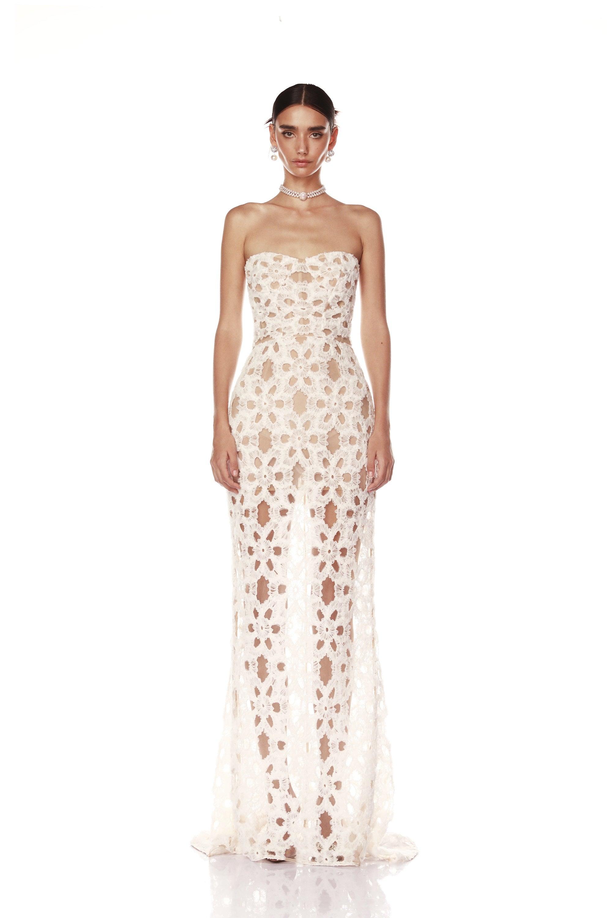 Vivienne Strapless Gown - Pre Order - BRONX AND BANCO