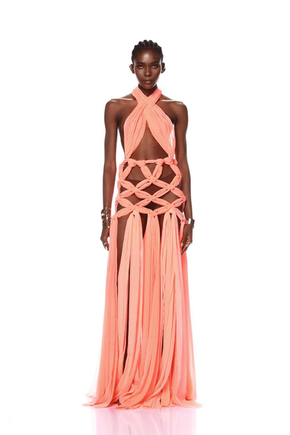 Somalia Pink Gown